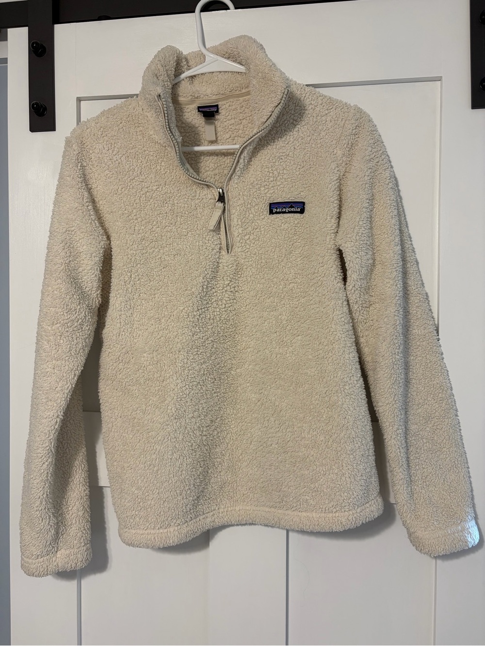 Patagonia Cream Sherpa 1/2 Zip Pullover